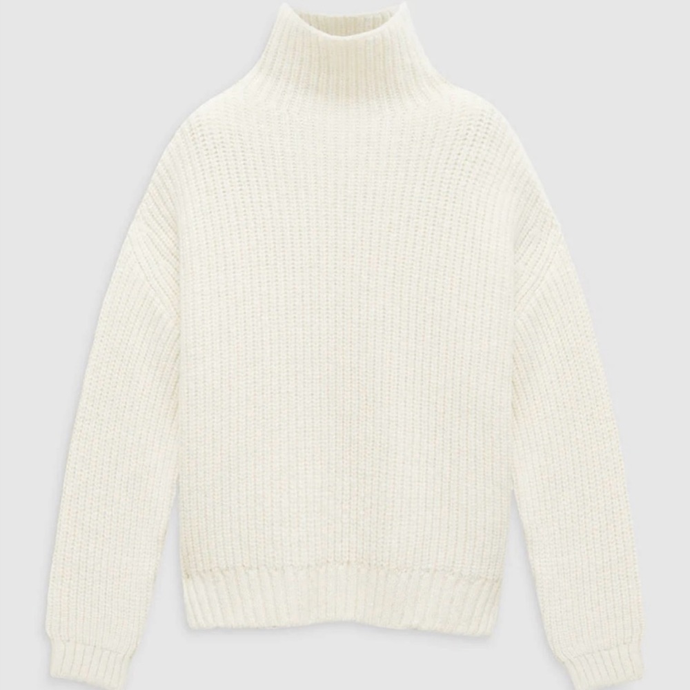 Anine Bing Sydney sweater in cream size XS